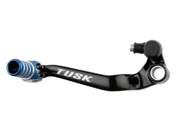 Tusk Folding Shift Lever Black/Blue Tip - KLX140 | Factory Minibikes