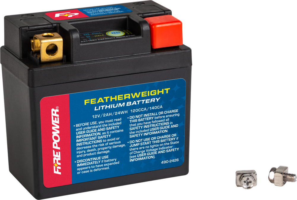 Featherweight Lithium Battery 120CCA - GROUND SHIPPING ONLY 