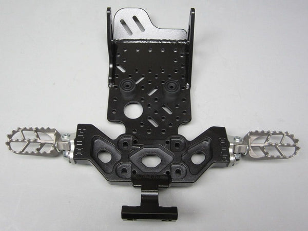 Klx 110 foot pegs and outlet mount