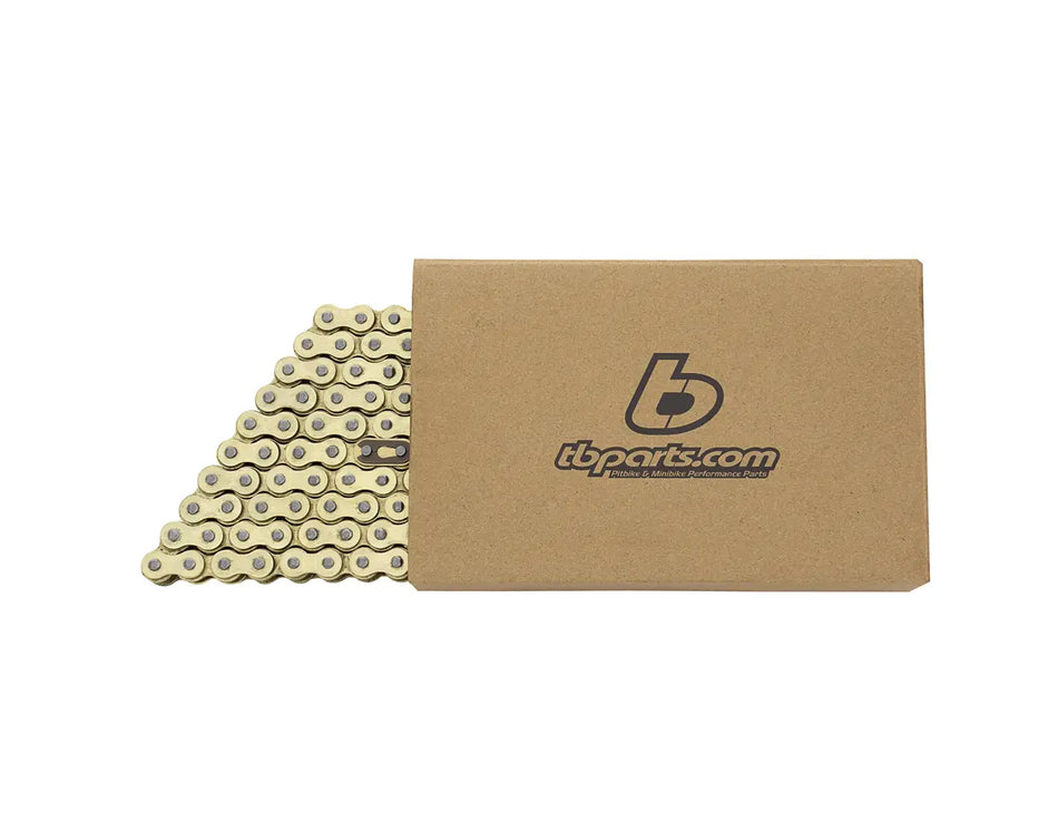 TB Parts Gold 420 Chain - Non O-Ring - 120 Links