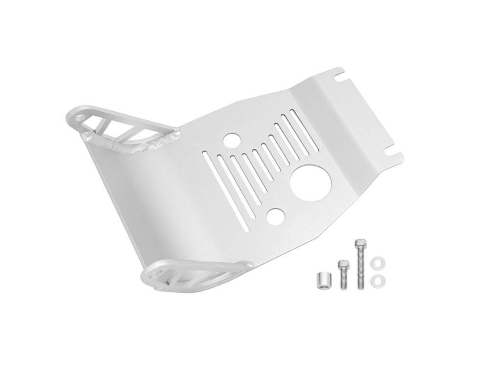 TB Skid Plate, Aluminum, Silver – KLX110