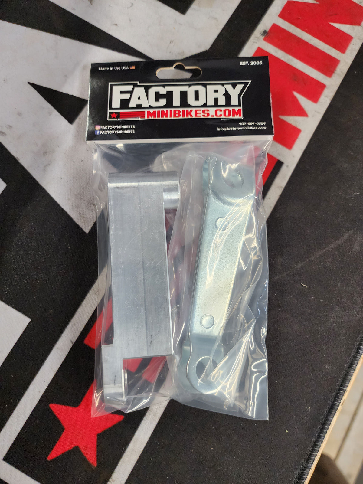 Brake Arm Delete Kit - Factory Minibikes