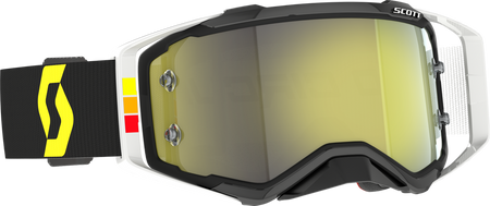 Scott Prospect Pro Circuit Goggle - Chrome Works Lens & Bonus Clear Lens - Factory Minibikes