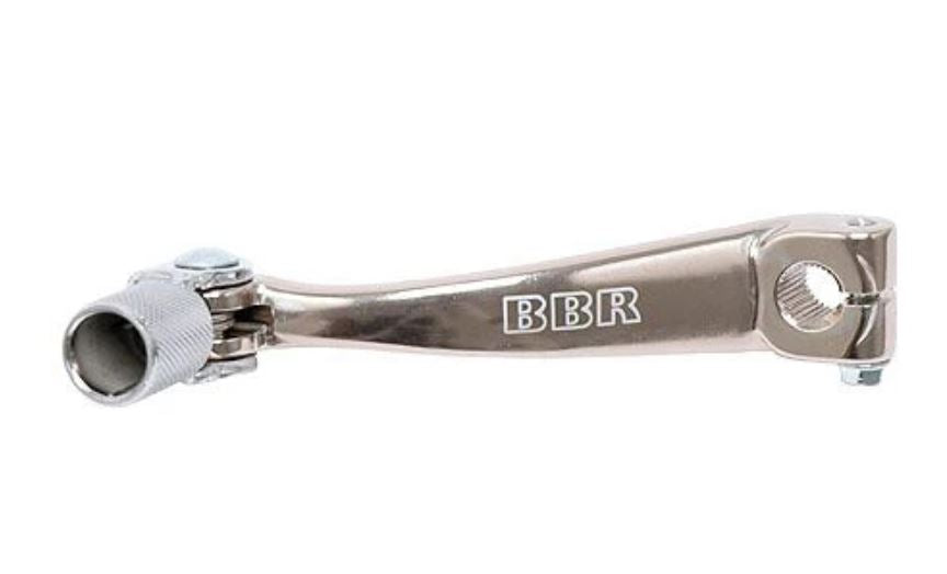 BBR Aluminum Folding Shift Lever - +1.5" KLX140 / +1" TTR125 / CRF150/230F