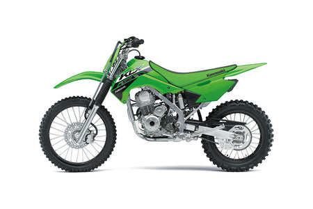 NEW Green OEM 8pc Plastic Kit - KLX140/L - Factory Minibikes