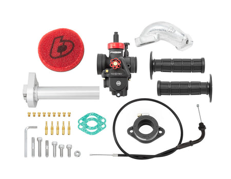 TB Carb & Throttle Kit, Nibbi PE24mm – Stock Head KLX110