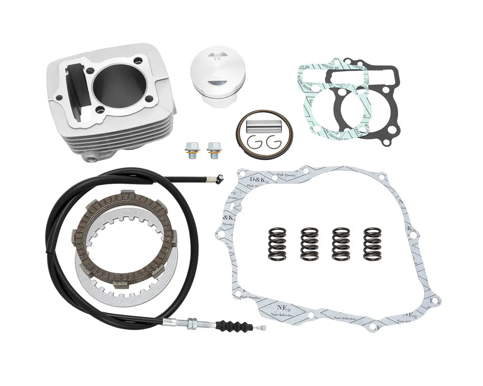 120cc Big Bore Kit & HD Clutch Kit w/ Cable - Honda CRF100F XR100R