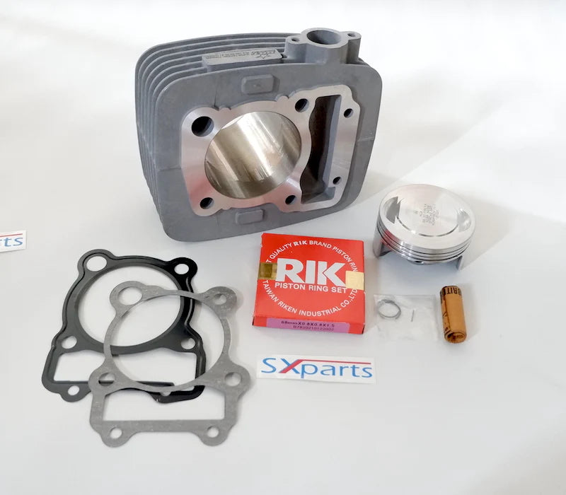 220cc Ultimate Big Bore Stroker Kit - 34/29 Big Valve Head - KLX140/L/G - Factory Minibikes