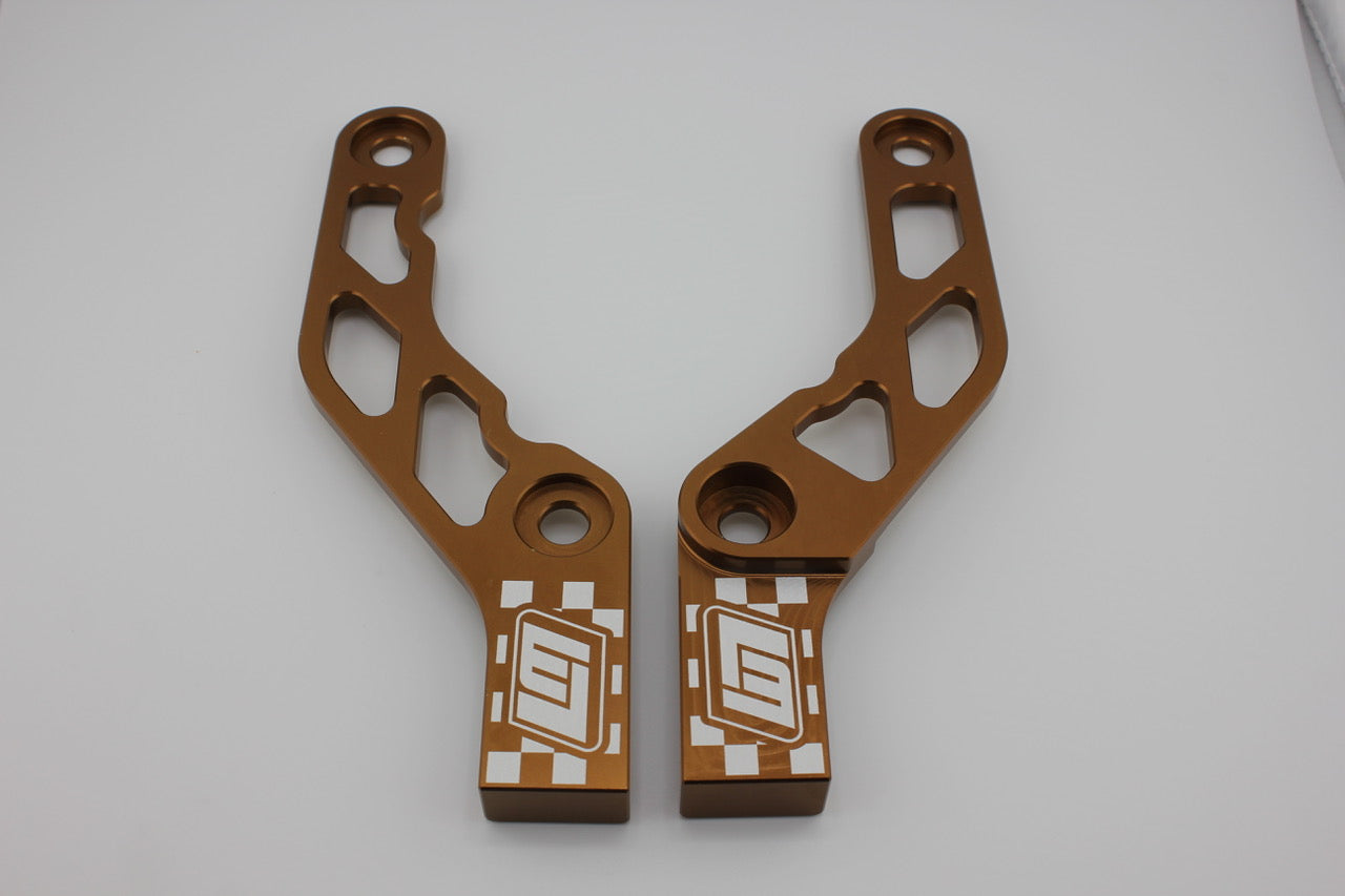 Billet Frame Brace Set - Legacy Minis - 2019+ Honda CRF110F - Factory Minibikes