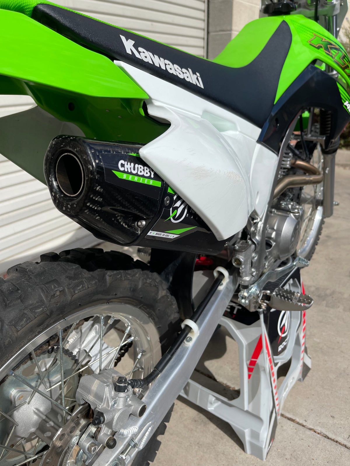 Rocket Exhaust Chubby System - All KLX140 - Factory Minibikes