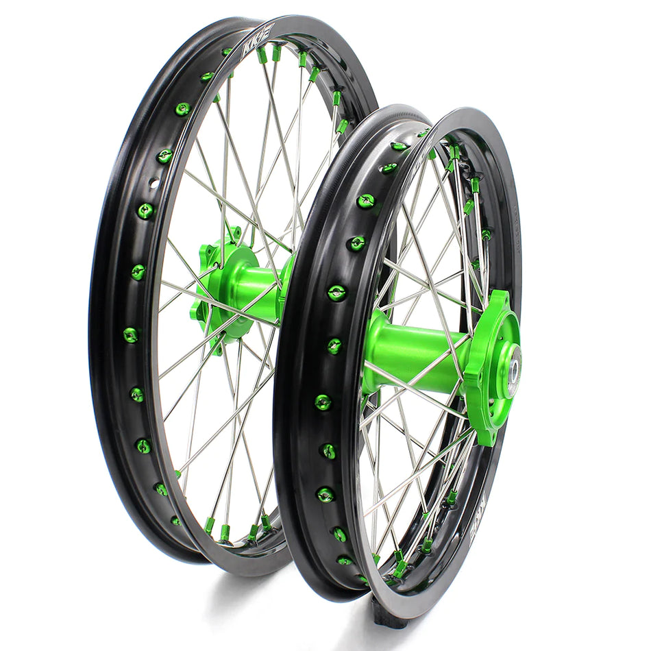 KKE Racing KLX140 KX85 19"/16" Wheelset - Factory Minibikes