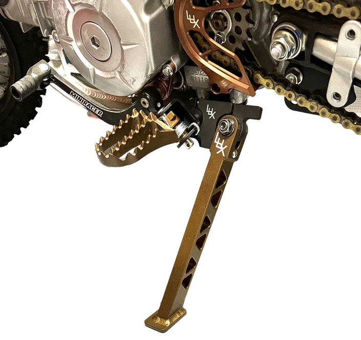 NEW RELEASE!!! CRF110 HD Peg Bar With Optional Kickstand Bracket - Factory Minibikes