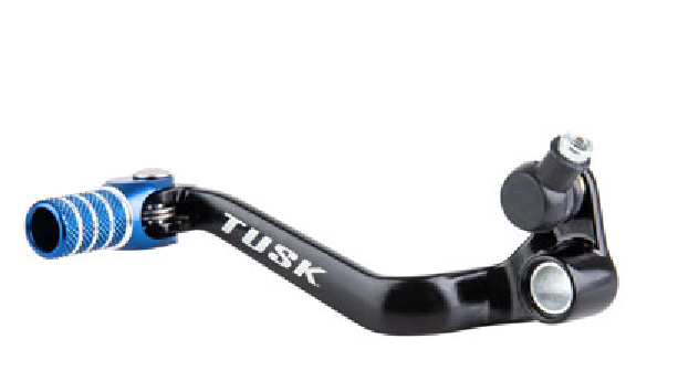 Tusk Folding Shift Lever Black/Blue Tip - KLX140 - Factory Minibikes