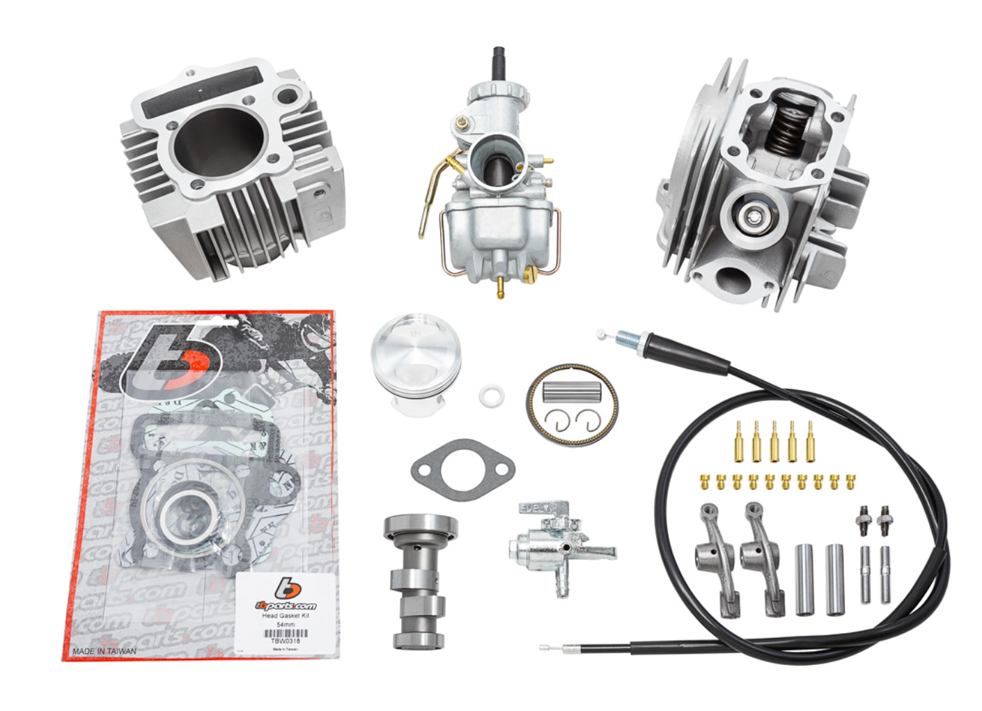 114cc bore kit, Race Head, & 24mm carb kit – TRX90 All Models - Factory Minibikes