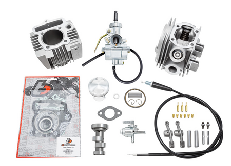 114cc bore kit, Race Head, & 20mm carb kit – TRX90 All Models - Factory Minibikes