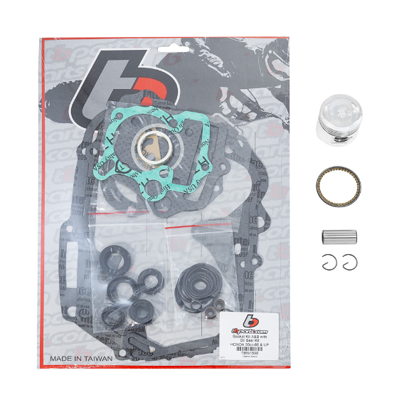 Piston & Gasket/seal kit – CRF50, XR50, 1988+ Z50R - Factory Minibikes