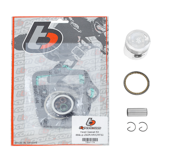 Piston & Gasket kit – CRF50, XR50, 1988+ Z50R - Factory Minibikes