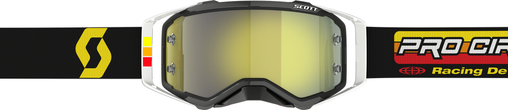 Scott Prospect Pro Circuit Goggle - Chrome Works Lens & Bonus Clear Lens - Factory Minibikes