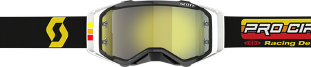 Scott Prospect Pro Circuit Goggle - Chrome Works Lens & Bonus Clear Lens - Factory Minibikes