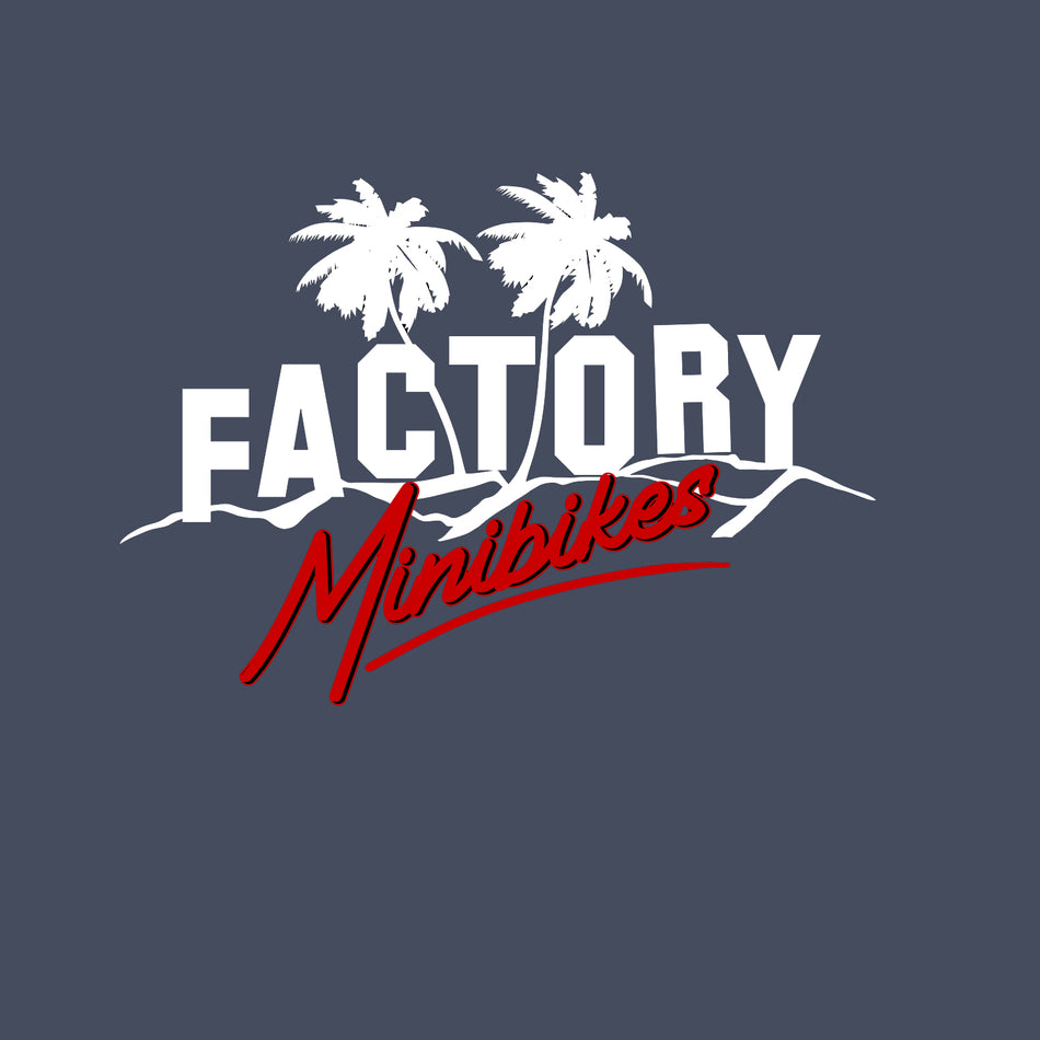 New Factory Minibikes Hollywood Hills T-Shirt - Adult - Factory Minibikes