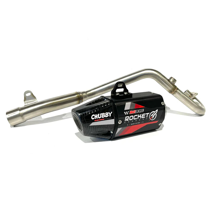 BIG BORE Rocket Exhaust Chubby System - 2019+ CRF110 - Factory Minibikes