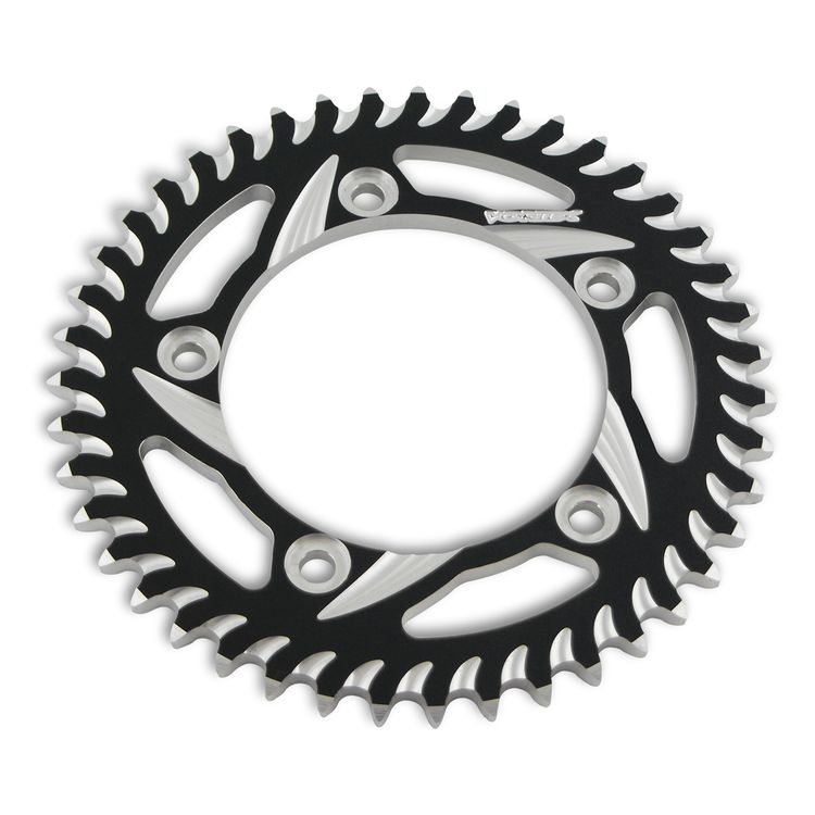 Aluminum CAT5 Rear Sprocket KLX110 - Black - Vortex - Factory Minibikes