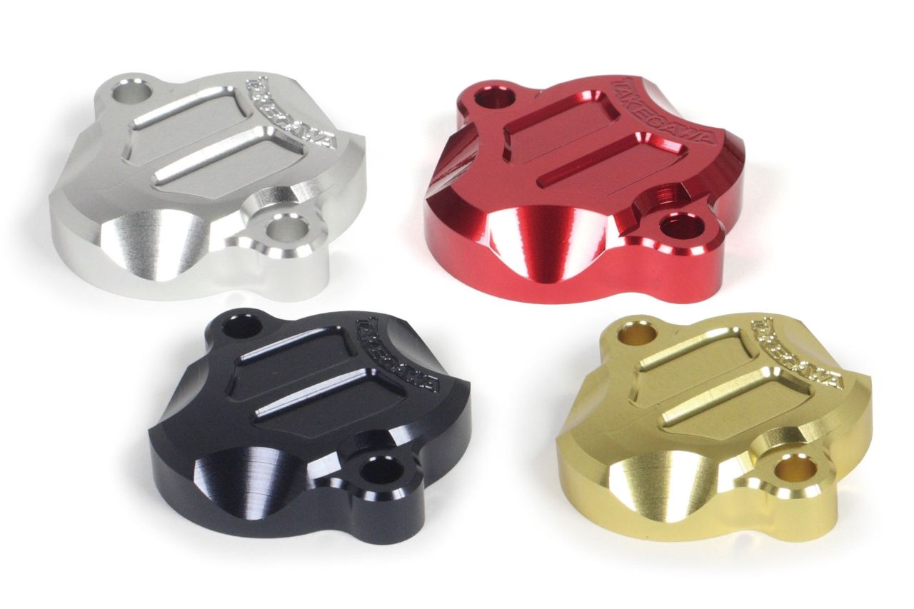 Takegawa Machined Aluminum Tappet Cover Set - KLX110 Z125 - Factory Minibikes
