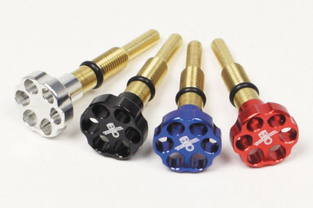 Takegawa Aluminum Machined Throttle Adjusting Screw for Mikuni VM26 - Factory Minibikes