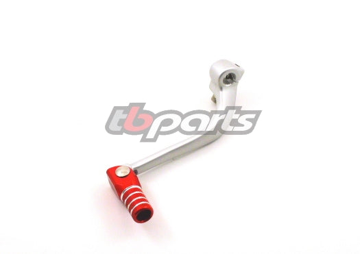 Aluminum Folding Shifter - Red Tip - Honda CRF110 & TTR110 - Factory Minibikes