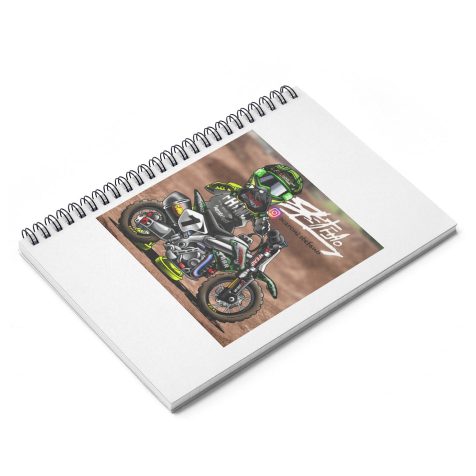 Factory Spiral Notebook - Ruled Line - Factory Minibikes