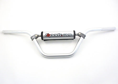 Silver Handlebars For KLX110 & Aftermarket Z50/XR/CRF50 - TBW1127 - Factory Minibikes