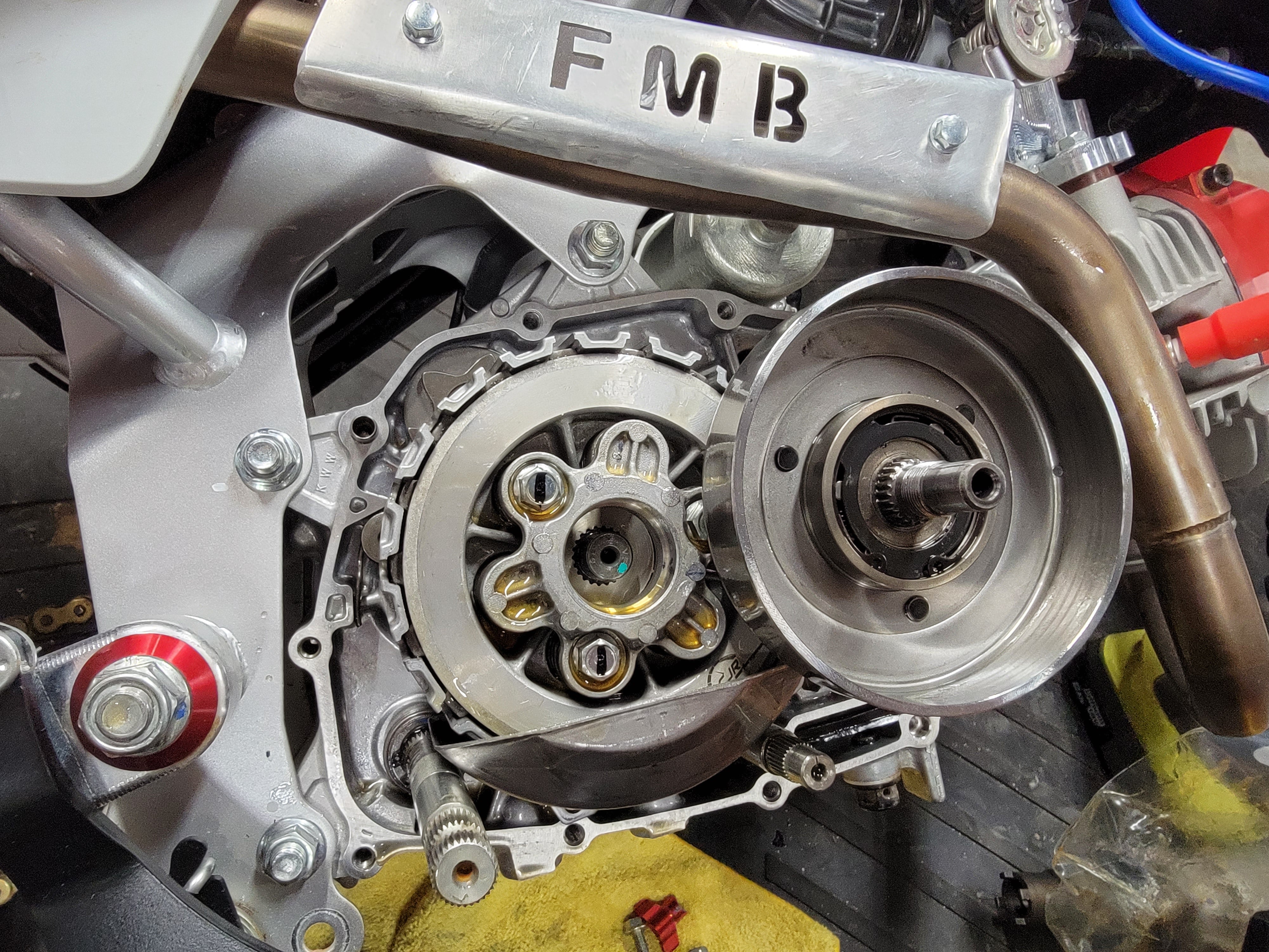 HD 4 Disc Clutch Setup - CRF110 - CJR - Factory Minibikes