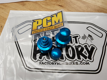 PCM Billet Fork Caps - Honda CRF110 & CRF125F - Factory Minibikes