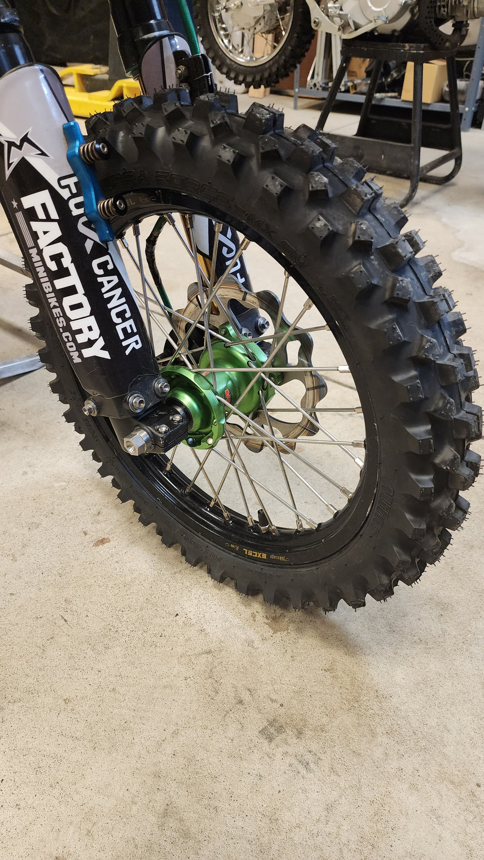 Mitas Terra Force MX Front Tire - 70/100-14 - Factory Minibikes