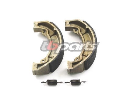 Replacement Brake Shoe Set w/ Springs - Rear - KLX110 DRZ110 KLX110L - TBW0851 - Factory Minibikes