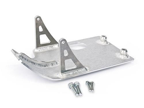 Skid Plate - Race Team, Silver / Daytona Anima 150/190 - Factory Minibikes