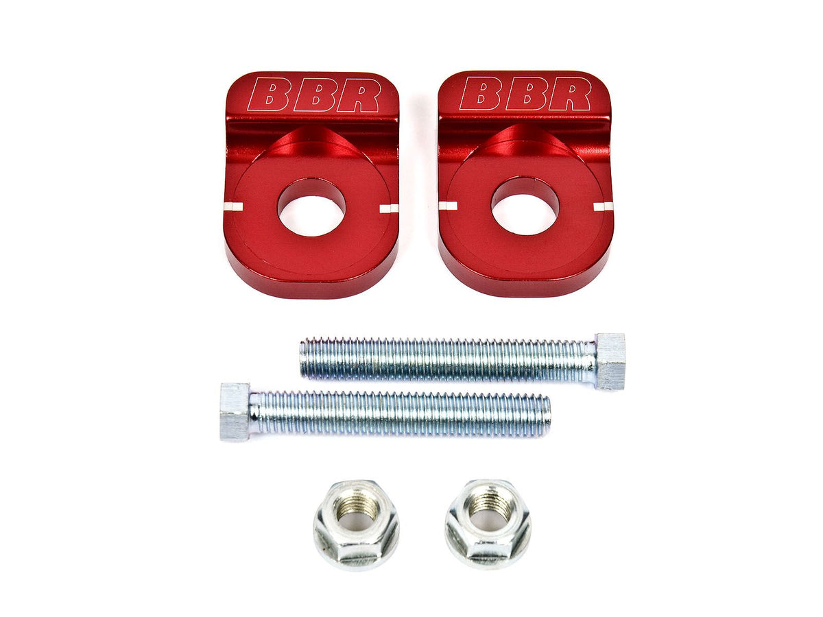 BBR Axle Adjuster Block Set - Factory Minibikes