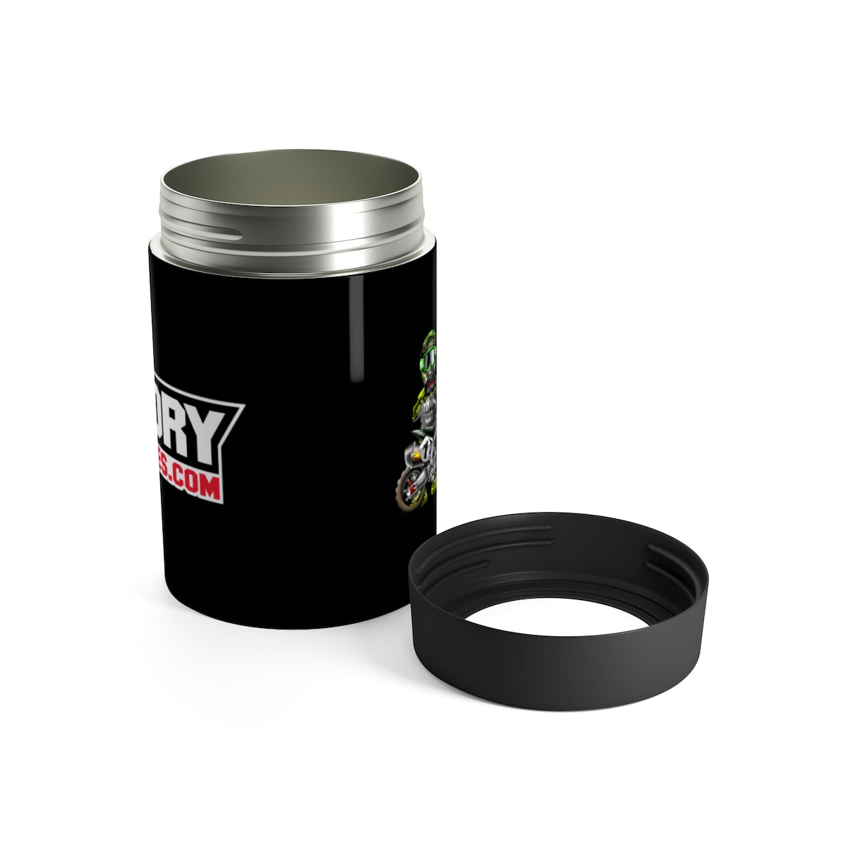 Factory Minis Beer Can Cooler - Black - Factory Minibikes