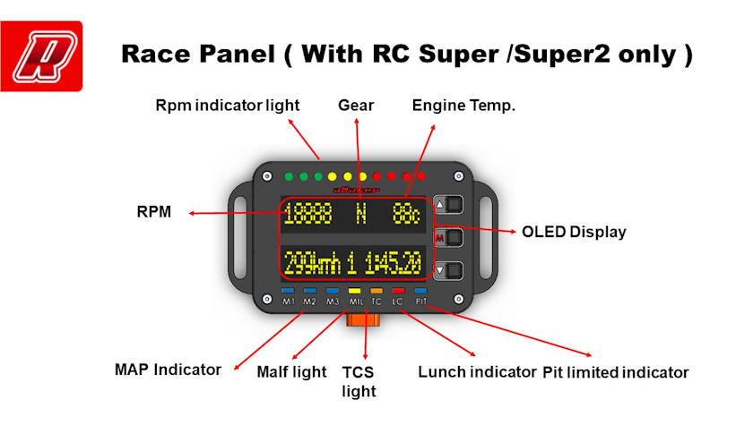 ARacer ECU & Accessories - Factory Minibikes