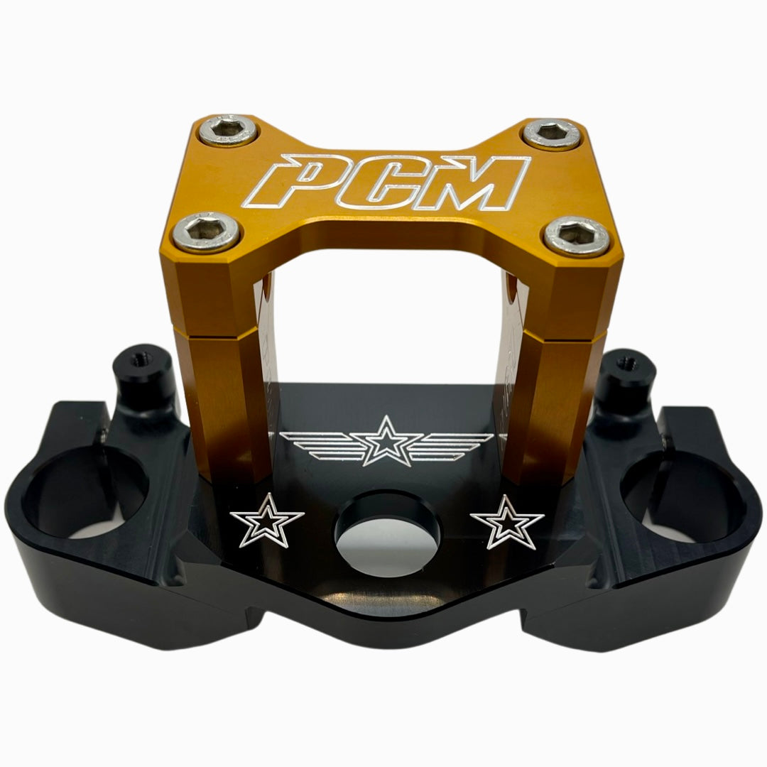 PCM Triple clamp Tall Riser- CRF110 - 2019+ - Factory Minibikes