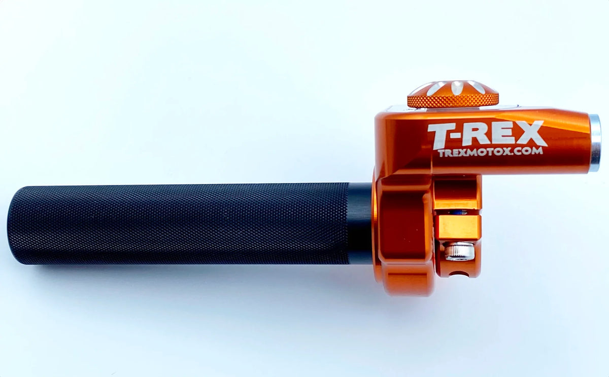 T-Rex Race Spec Billet Throttle - 3/16" TURN!! - Honda CRF110 - 2019 and Newer - Factory Minibikes