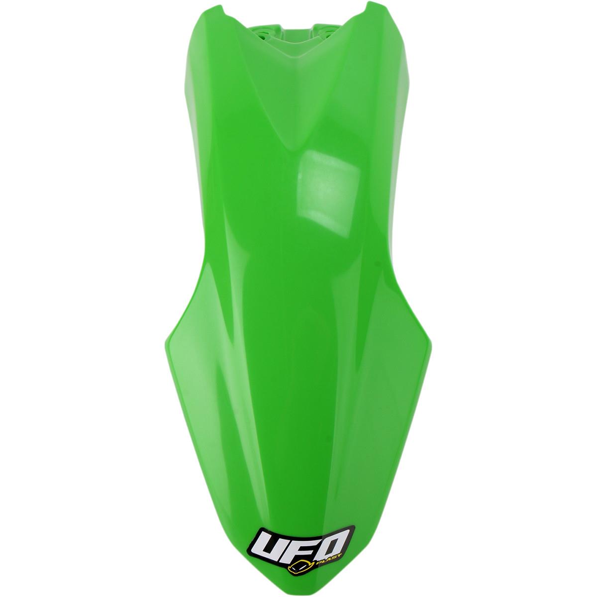 Flo Green Front Fender - UFO - 2010+ KLX110 & KLX110L - Factory Minibikes