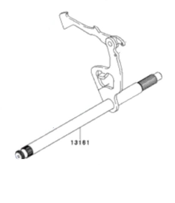 UPDATED 2005 and up OEM Shift Shaft - KLX110 - 13161-0019 - Factory Minibikes