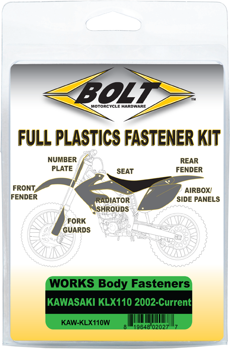 Bolt Body Work Fastener Kit - Factory Minibikes