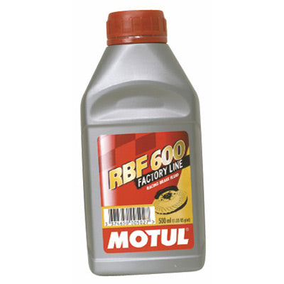 Motul RBF 600 Racing Brake Fluid DOT 4 .5 Liter - Factory Minibikes