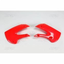 Radiator Covers - '02-09 KLX110 (Black, Blue, Green, Orange, Red, White) - Factory Minibikes