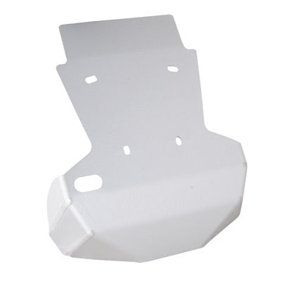 Ricochet Off-Road Skid Plate - Silver - KLX140/R/L/G - Factory Minibikes