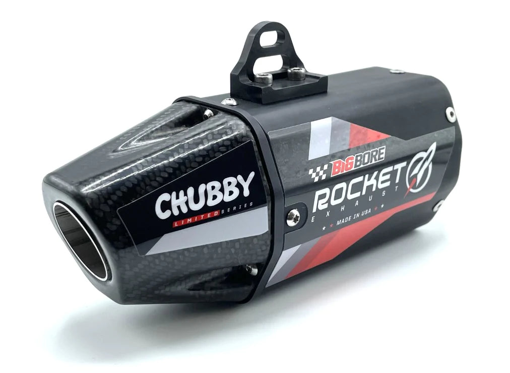 NEW!!! BIG BORE Rocket Exhaust Chubby System - 2019+ CRF110 - Factory Minibikes