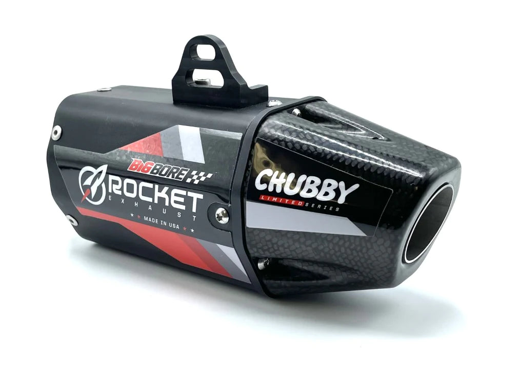 NEW!!! BIG BORE Rocket Exhaust Chubby System - 2019+ CRF110 - Factory Minibikes