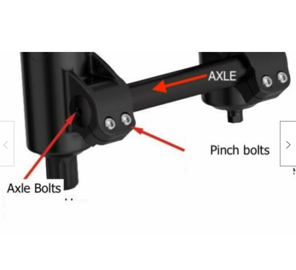 DNM Volcano 8 Axle Bolt/Plug - Factory Minibikes